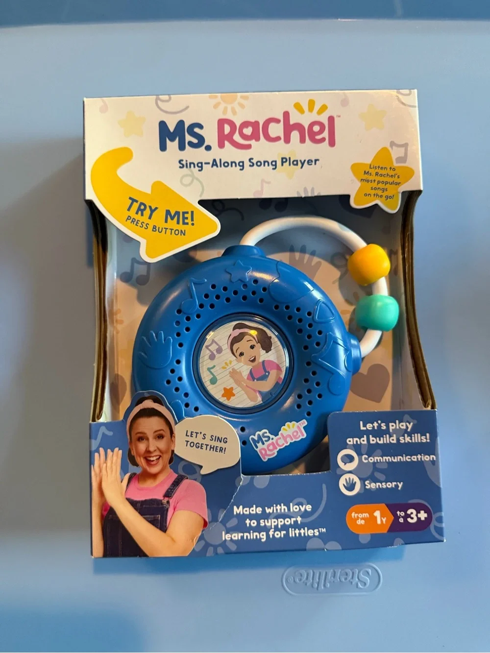 Ms. Rachel Singing Toy - Blue  Music Player